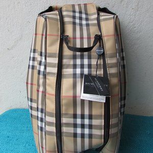 large authentic NEW BURBERRY TRAVEL BAG